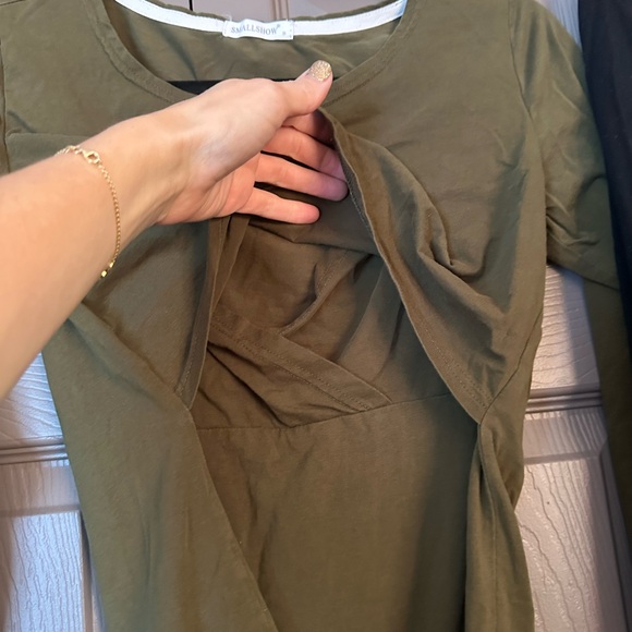 Nursing top duo - long sleeve - Picture 3 of 5